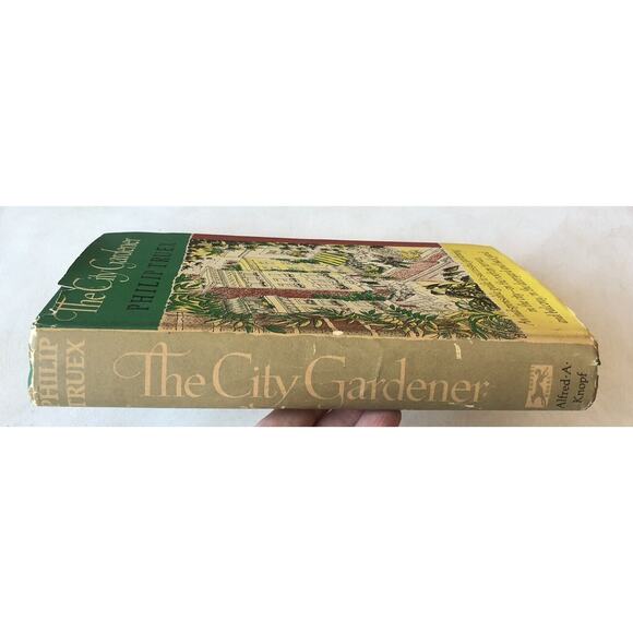 Vintage 1964 City Gardener 1st Ed HC Book Rooftop Terrace Balcony DJ Illus Truex - Picture 2 of 16